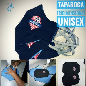 tapaboca tridimensional doble